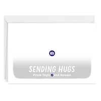 White Frame Horizontal Custom Thinking of You Card for only USD 4.99 | Hallmark