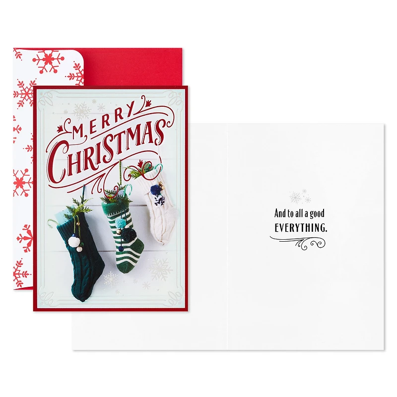 Stockings Hung With Care Boxed Christmas Cards, Pack of 16 for only USD 15.49 | Hallmark