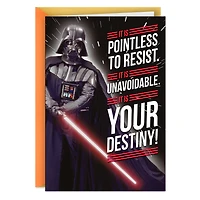 Star Wars™ Darth Vader™ It's Your Destiny Funny Birthday Card for only USD 2.99 | Hallmark