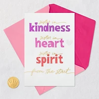 Kindness, Heart and Spirit Birthday Card for Sister-in-Law for only USD 6.99 | Hallmark