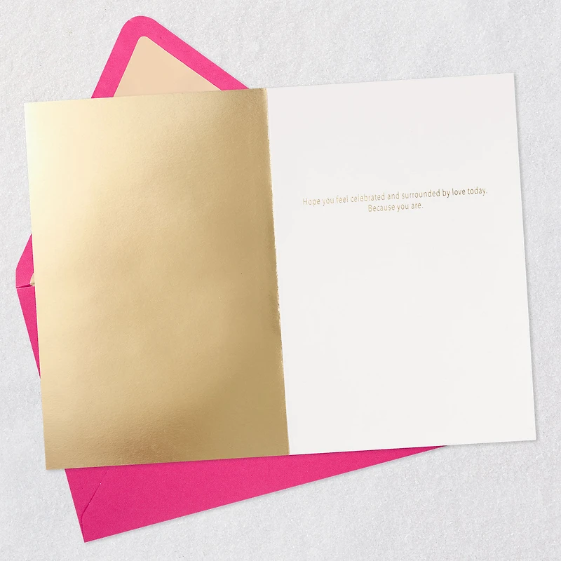 Celebrated and Surrounded by Love Birthday Card for only USD 9.59 | Hallmark