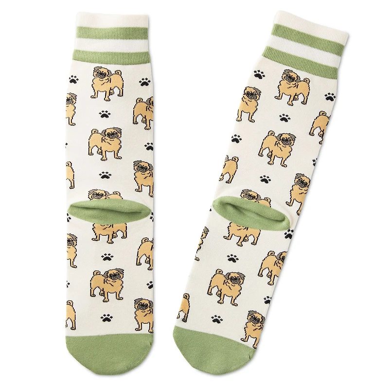I Love My Pug Crew Socks for only USD 12.99 | Hallmark