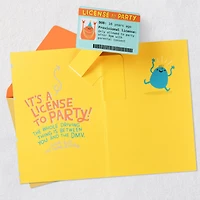 License to Party Funny Pop-Up 16th Birthday Card for only USD 4.99 | Hallmark