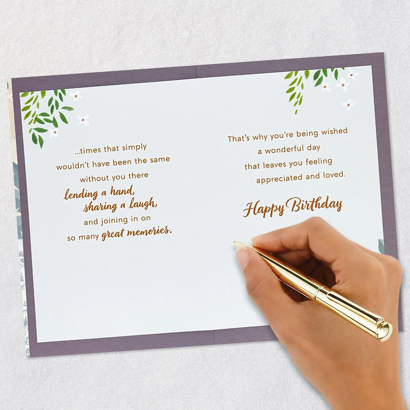 You're Appreciated and Loved Birthday Card for Sister-in-Law for only USD 5.59 | Hallmark