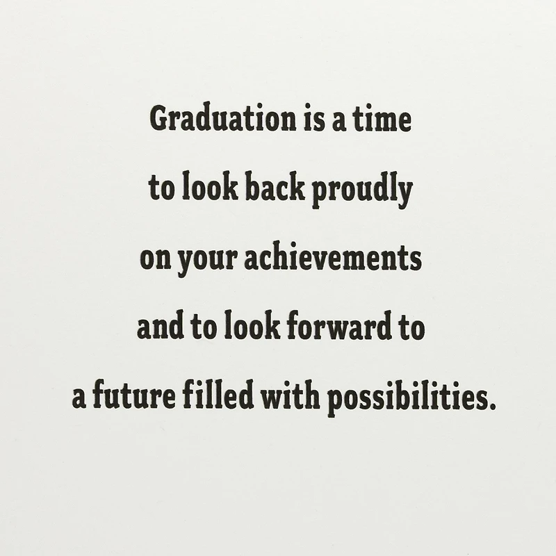 A Future Filled With Possibilities 2026 College Graduation Card for only USD 4.99 | Hallmark