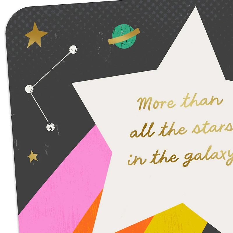Love You More than All the Stars in the Galaxy Card for only USD 2.99 | Hallmark