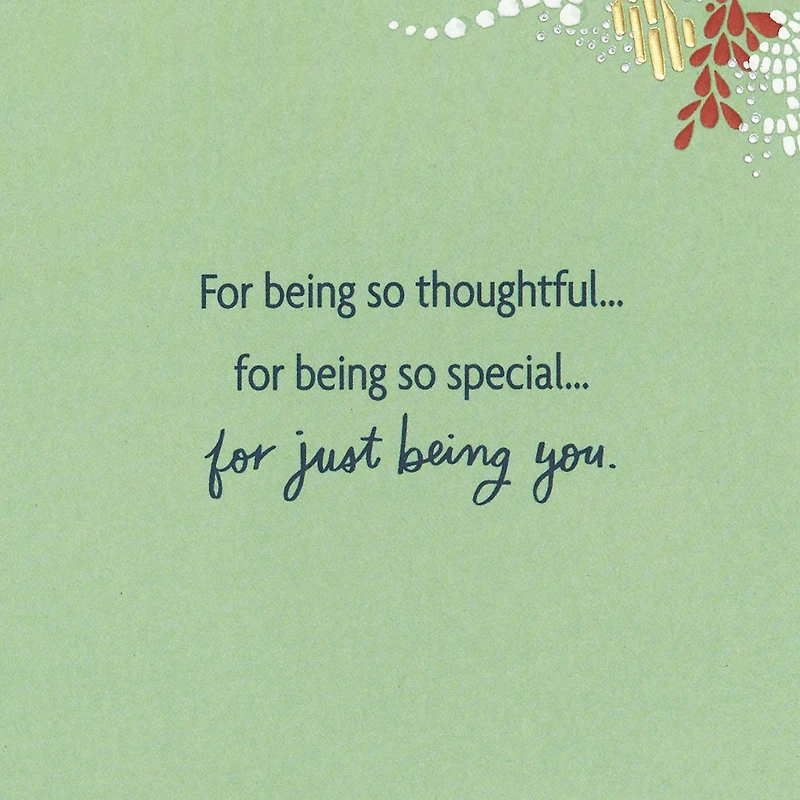 So Thoughtful and Special Thank You Card for only USD 6.59 | Hallmark
