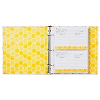 Yellow Honeycomb Recipe Organizer Book for only USD 24.99 | Hallmark