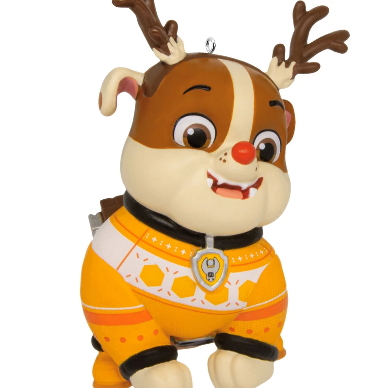 A Paw Patrol™ Christmas Holiday Rubble Hallmark Ornament for only USD 11.49 | Hallmark