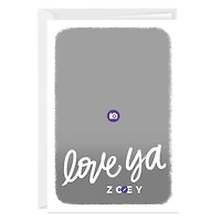 Personalized Love Ya Photo Card for only USD 4.99 | Hallmark