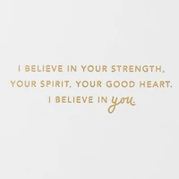 ArtLifting I Believe in You Encouragement Card for only USD 3.99 | Hallmark