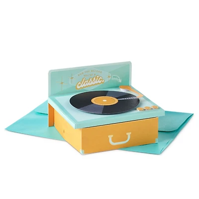 Record Player Musical 3D Pop-Up Birthday Card with Motion for only USD 12.99 | Hallmark