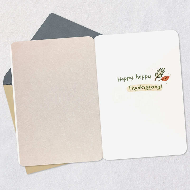 Turkey-Roasting, Cheer and Toasting Thanksgiving Card for only USD 4.99 | Hallmark