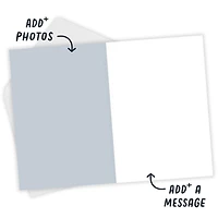 Moments and Memories Vertical White Frame Blank Custom Card for only USD 4.99 | Hallmark