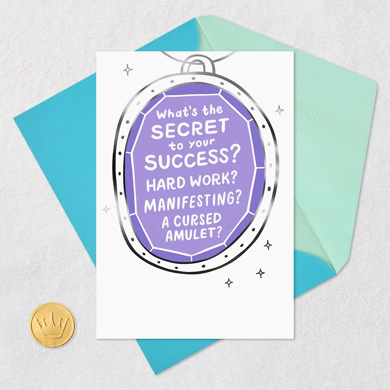 Secret to Your Success Funny Congratulations Card for only USD 4.49 | Hallmark