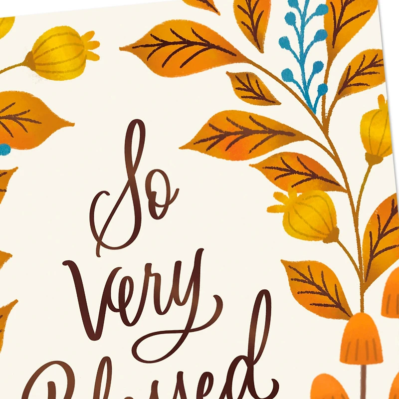 So Very Blessed Thanksgiving Card for only USD 2.00 | Hallmark