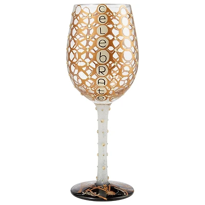 Lolita Celebrate Handpainted Wine Glass, 15 oz. for only USD 32.99 | Hallmark