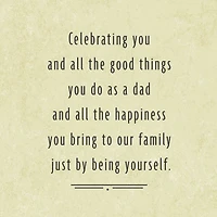 Celebrating You Father's Day Card for Son-in-Law for only USD 4.99 | Hallmark