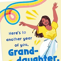 Here's to the Beautiful Way You Live Birthday Card for Granddaughter for only USD 3.59 | Hallmark