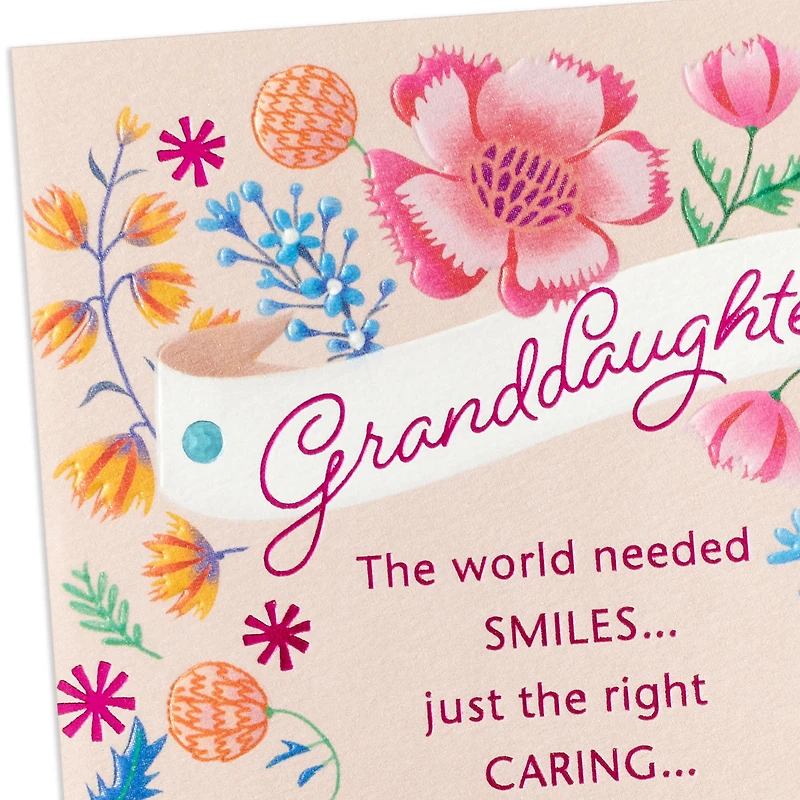 Smiles, Caring and Love Religious Birthday Card for Granddaughter for only USD 4.99 | Hallmark