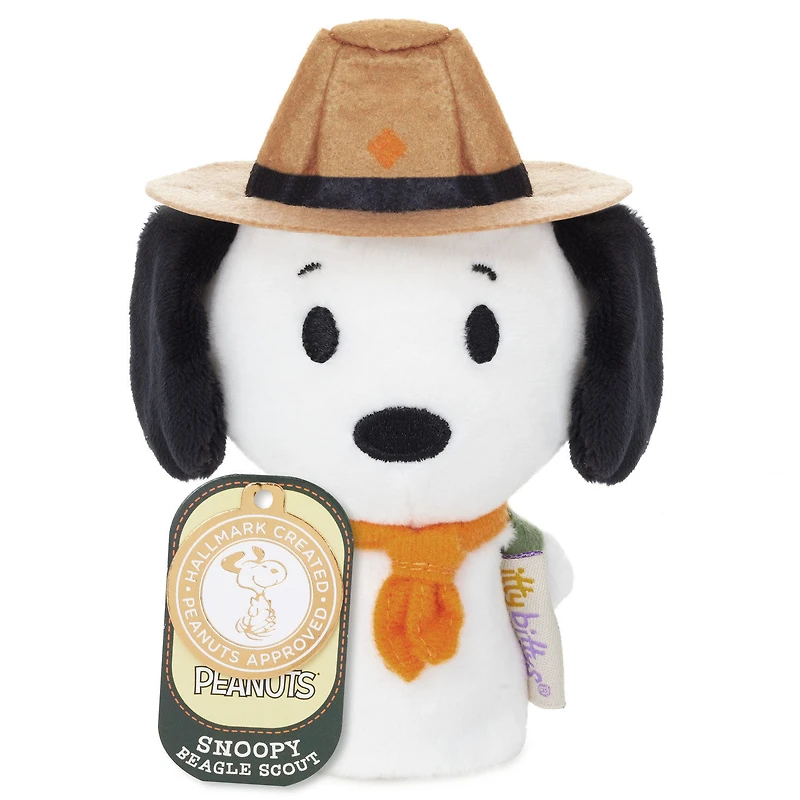 itty bittys® Peanuts® Beagle Scouts Snoopy Plush for only USD 4.99 | Hallmark