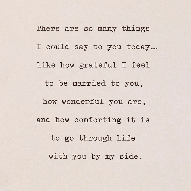 Love You Today, Tomorrow and Always Sweetest Day Card for Husband for only USD 4.59 | Hallmark