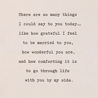 Love You Today, Tomorrow and Always Sweetest Day Card for Husband for only USD 4.59 | Hallmark