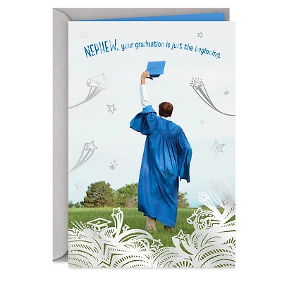 Just the Beginning Graduation Card for Nephew for only USD 2.00 | Hallmark