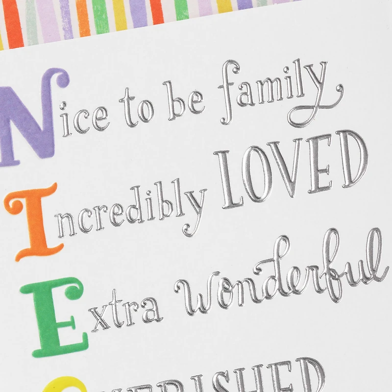Really Loved a Lot Birthday Card for Niece for only USD 4.99 | Hallmark