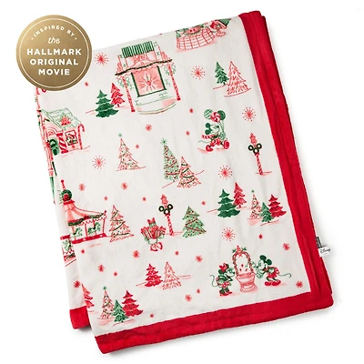 Hallmark + Disney Holiday Ever After Throw Blanket, 50x60 for only USD 39.99 | Hallmark
