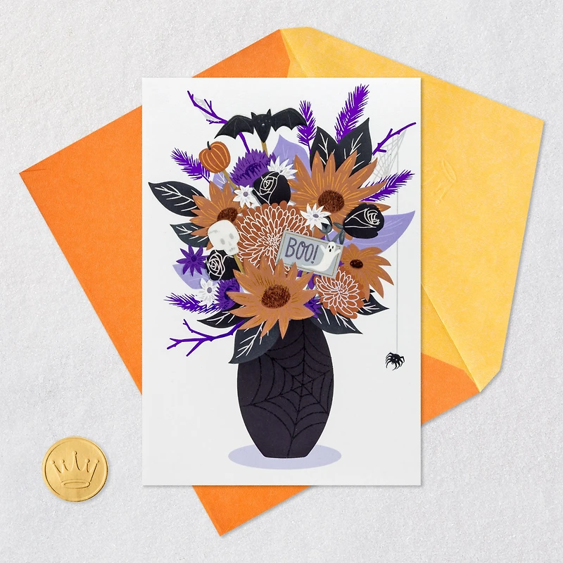 Fa-Boo-Lous Floral Halloween Card for only USD 5.59 | Hallmark