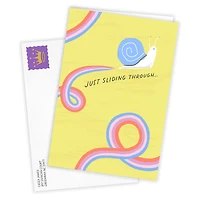 Glad You're You Cute Snail Custom Card for only USD 4.99 | Hallmark