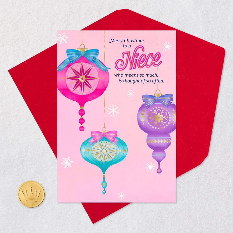 You Mean So Much Christmas Card for Niece for only USD 2.50 | Hallmark