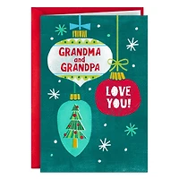 Love You Christmas Card for Grandma and Grandpa for only USD 2.50 | Hallmark