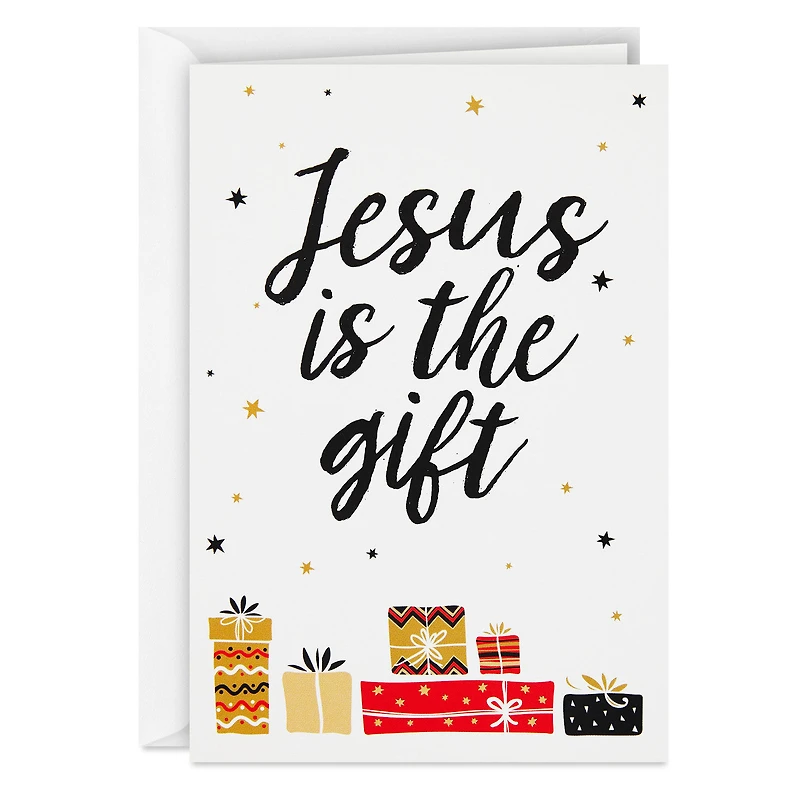 Jesus Is the Gift Religious Boxed Christmas Cards, Pack of 16 for only USD 9.99 | Hallmark