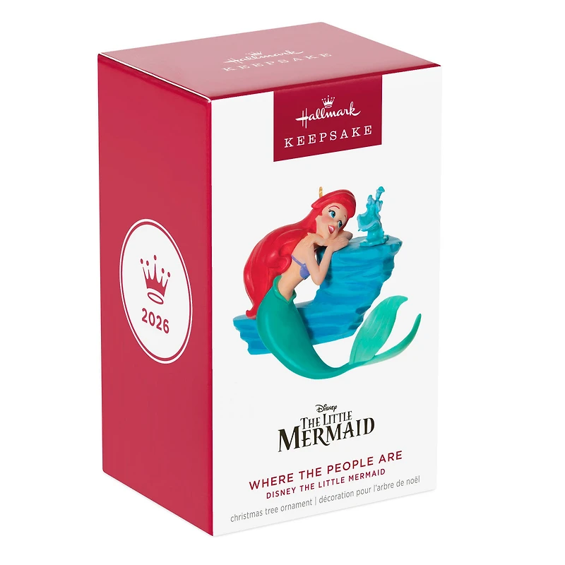 Disney The Little Mermaid Where the People Are Ornament for only USD 26.99 | Hallmark