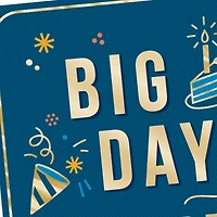 Big Day, Wonderful Grandson Birthday Card for Grandson for only USD 2.99 | Hallmark