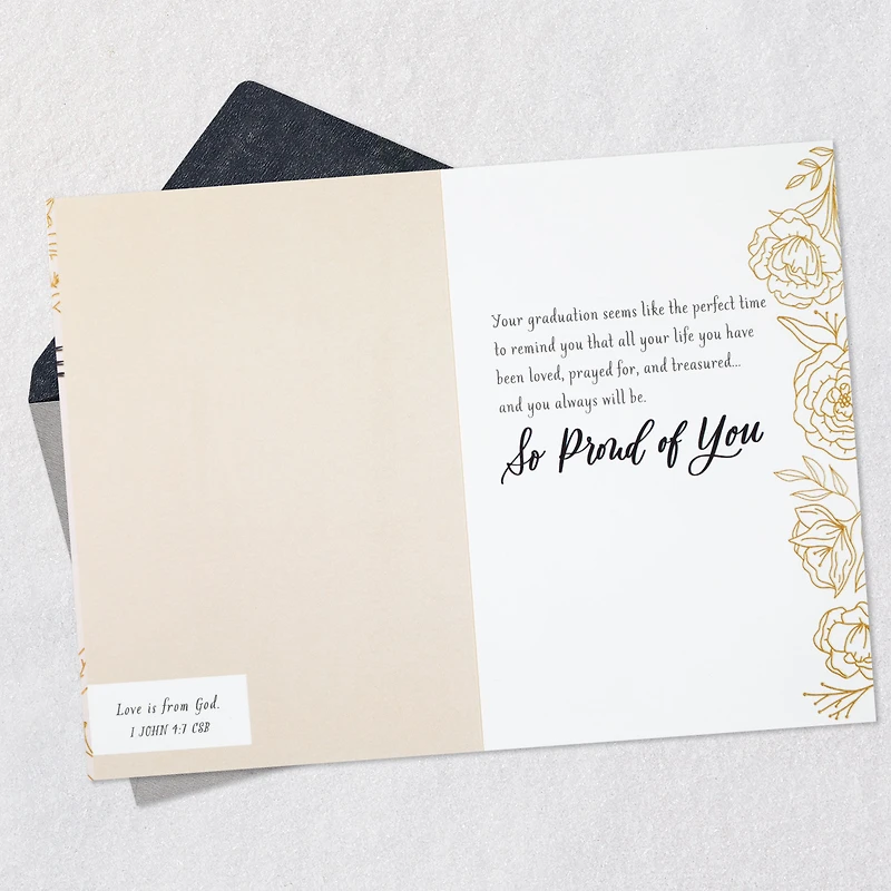 Loved and Treasured Religious Graduation Card for Granddaughter for only USD 3.99 | Hallmark