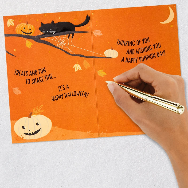 Pumpkins Everywhere Halloween Card for only USD 3.99 | Hallmark