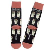 Shoebox Cat Purrito Funny Crew Socks for only USD 12.99 | Hallmark