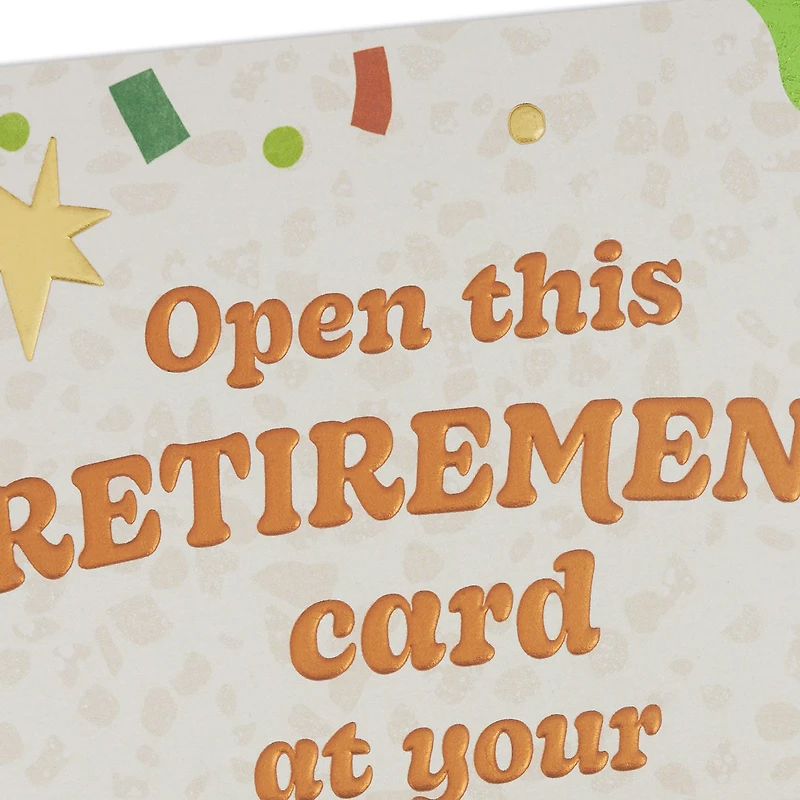 Open at Your Leisure Funny Retirement Card for only USD 5.99 | Hallmark