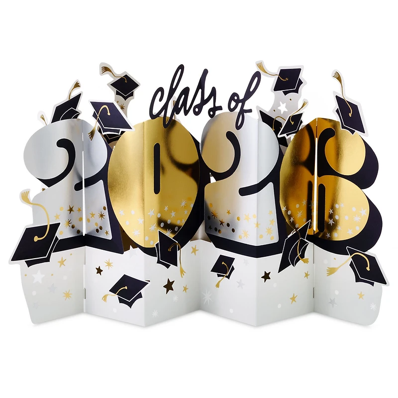 Jumbo Class of 2026 3D Pop-Up Graduation Card for only USD 12.99 | Hallmark