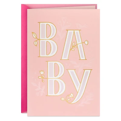 Sending Love as You Welcome Her New Baby Card for Girl for only USD 6.59 | Hallmark