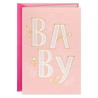 Sending Love as You Welcome Her New Baby Card for Girl for only USD 6.59 | Hallmark