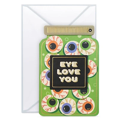 Eye Love You Paper Craft Halloween Card With Mini Card for only USD 5.99 | Hallmark