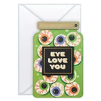 Eye Love You Paper Craft Halloween Card With Mini Card for only USD 5.99 | Hallmark