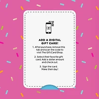 Rainbow Sprinkles Donut Gift Card Greeting Funny Birthday Card for only USD 4.99 | Hallmark