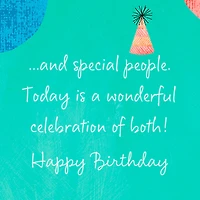 God Gives Us Special People Like You Religious Birthday Card for only USD 2.50 | Hallmark