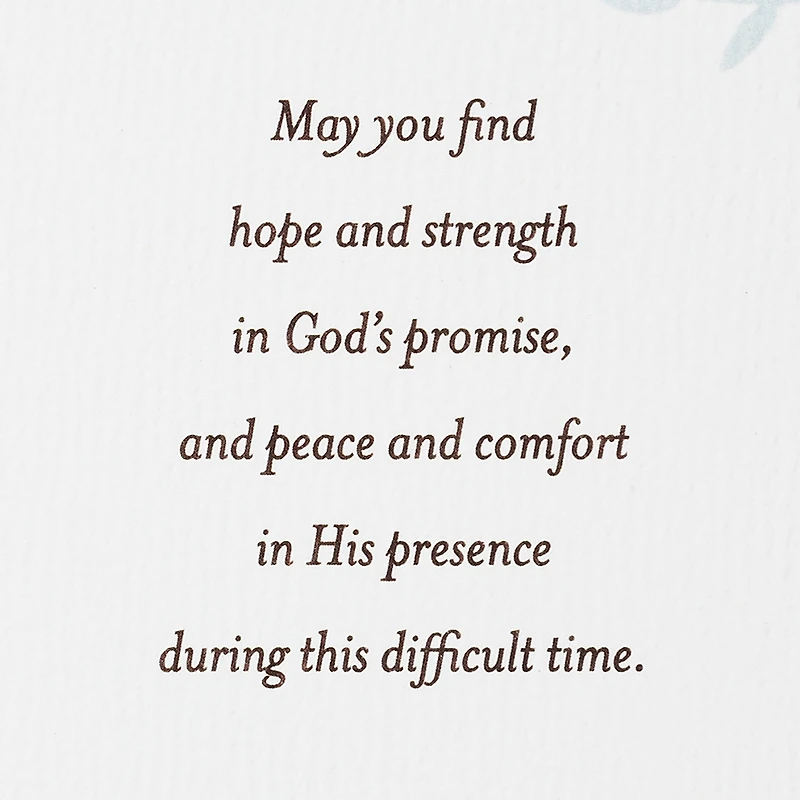 May You Find Hope and Strength Religious Sympathy Card for only USD 5.99 | Hallmark