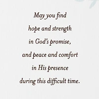 May You Find Hope and Strength Religious Sympathy Card for only USD 5.99 | Hallmark